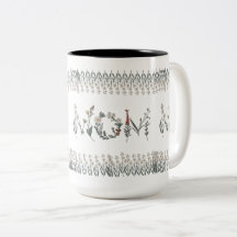 "Mama" Tasse mit Blume - Einfach und Elegan