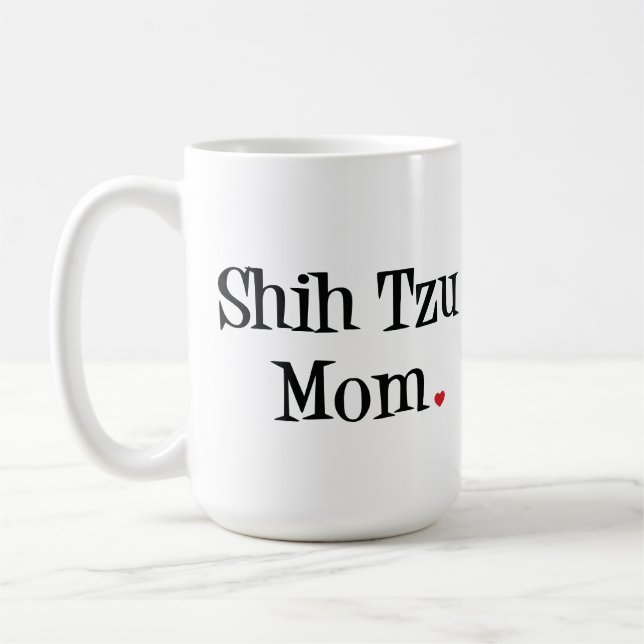 Mama-Tasse Shih Tzu Kaffeetasse (Links)