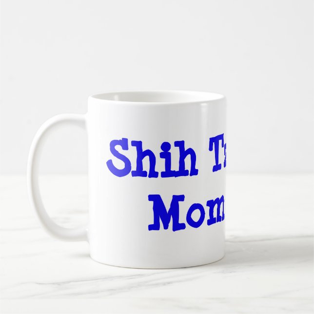 Mama-Tasse Shih Tzu Kaffeetasse (Links)