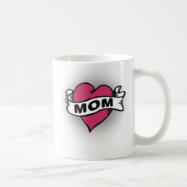 Mama-Tätowierung Tasse (Rechts)