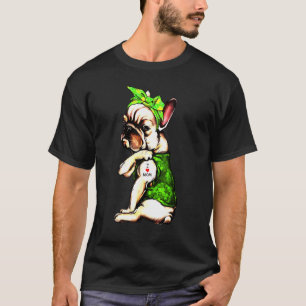 Mama Tattoo French Bulldog T-Shirt