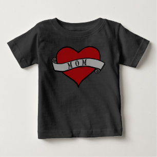 Mama Tattoo Heart Baby T-shirt