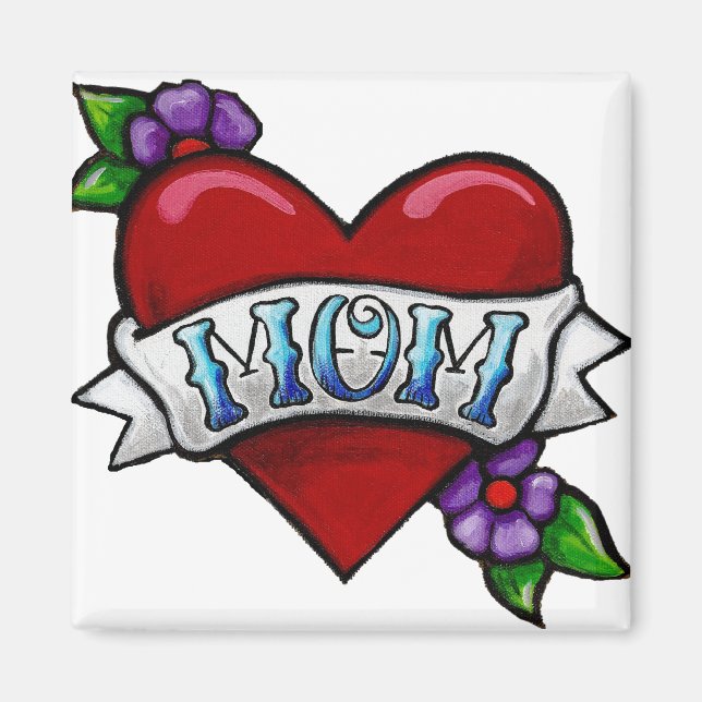 Mama Tattoo Magnet (Vorne)