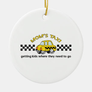 MAMA-TAXI KERAMIKORNAMENT