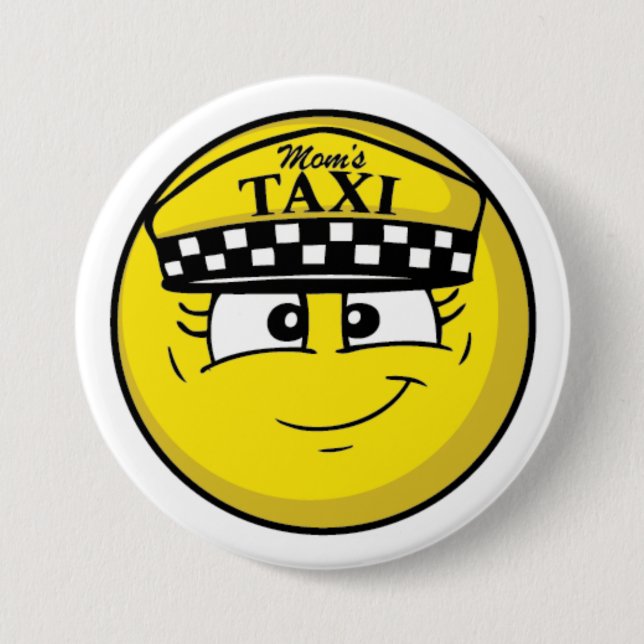 Mama Taxorandard, 3 Zoll, Rundtaste Button (Vorderseite)