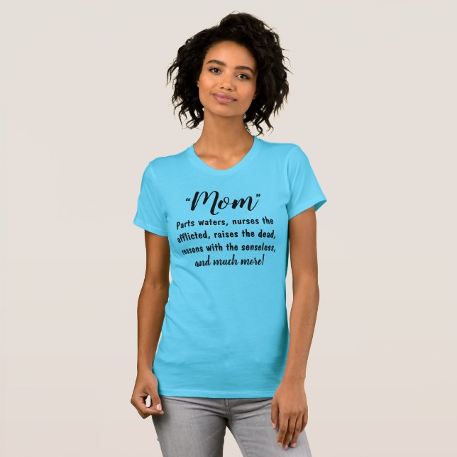 "MAMA - Teilwasser, bringt Tote hervor, Gründe.." T-Shirt (Vorne ganz)