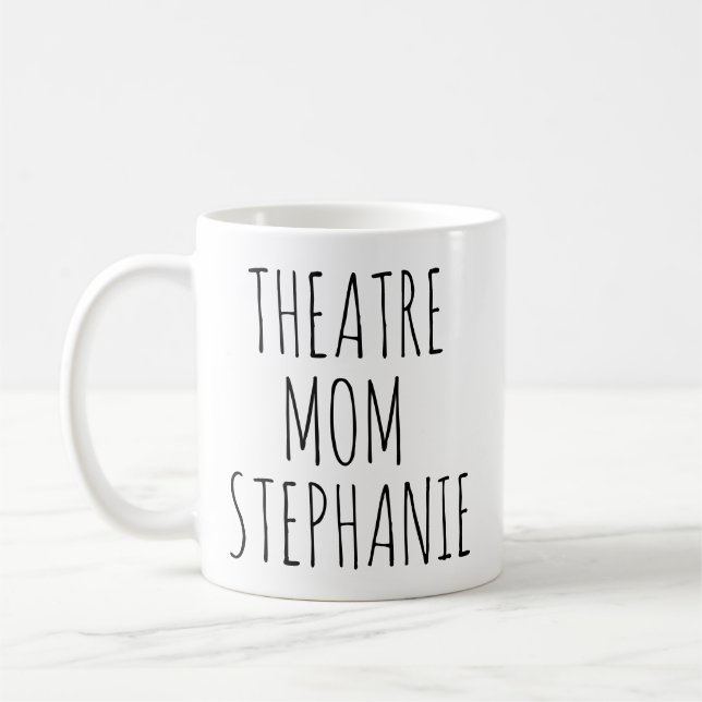 Mama Theater Moderne Personalisiert Kaffeetasse (Links)