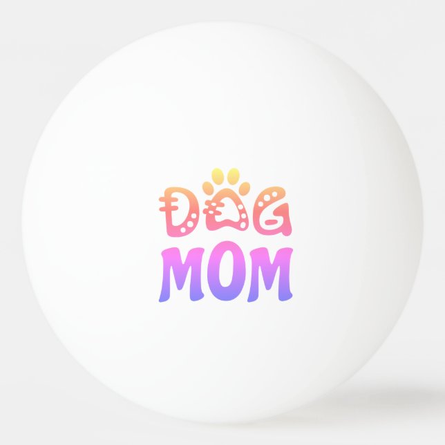 Mama Tischtennisball (Vorderseite)