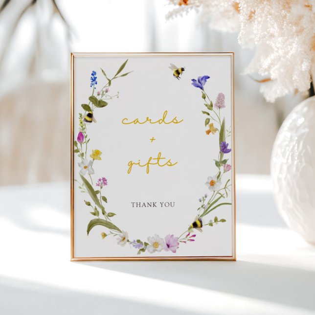 Mama to be Floral Wreath Baby Shower Cards Geschen Poster (Von Creator hochgeladen)