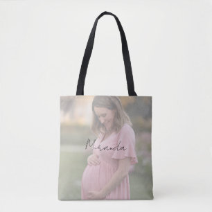 Mama-to-be-Foto Kinderduschgeschenk