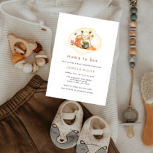 Mama to be Teddy Bear Honeycomb Babydusche