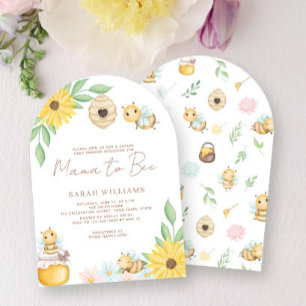 Mama to Bebe Niedliche Dusche Einladung