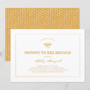 Mama to Bee Brunch Einladung