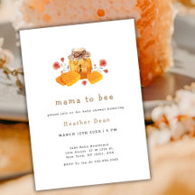 Mama to Bee Little Wildblume Honey Baby Dusche