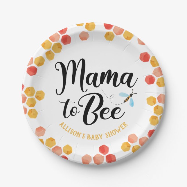 Mama to BEE Paper Tellers Pappteller (Vorderseite)
