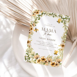 Mama to Bee Spring Baby Shower Einladung