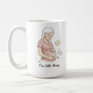 Mama To Bee Süße Schwangerschaftsankündigung Kaffeetasse