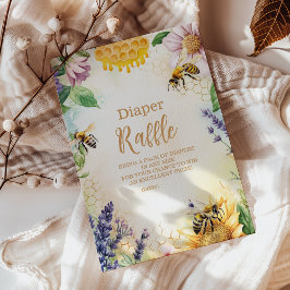 Mama to Bee Wildblume Honeybee Mama Diapper Raffle Begleitkarte