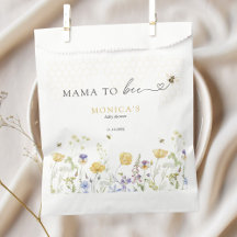 Mama to Bee Wildblume Rustic Garden Baby Dusche