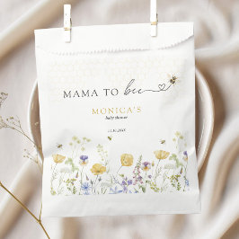 Mama to Bee Wildblume Rustic Garden Baby Dusche Geschenktütchen