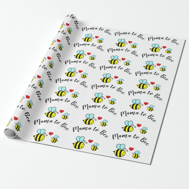 Mama to Bee - Wrapping Paper Geschenkpapier (Ungerollt)