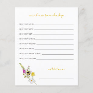 Mama to Bewishs for Baby Card