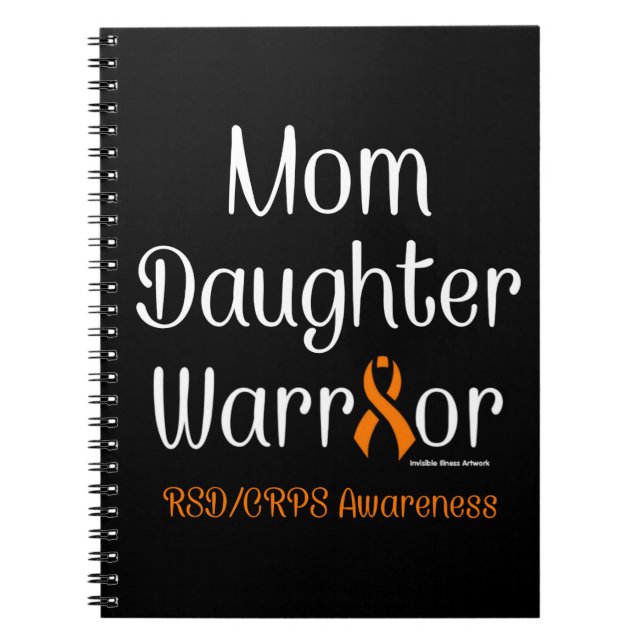Mama-Tochter-Krieger...RSD/CRPS Notizblock (Vorderseite)