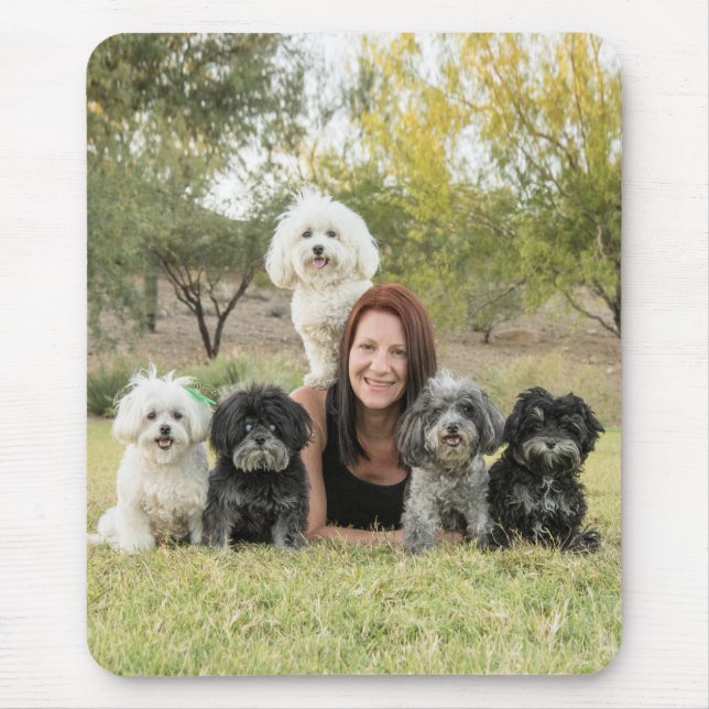 Mama u. ich Mausunterlage Mousepad (Vorne)