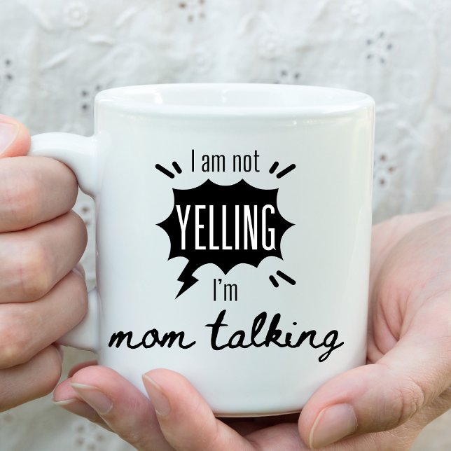 Mama über lustige, moderne Muttertagsgeschenke Kaffeetasse (Shop now and put a smile on mum's face!
)