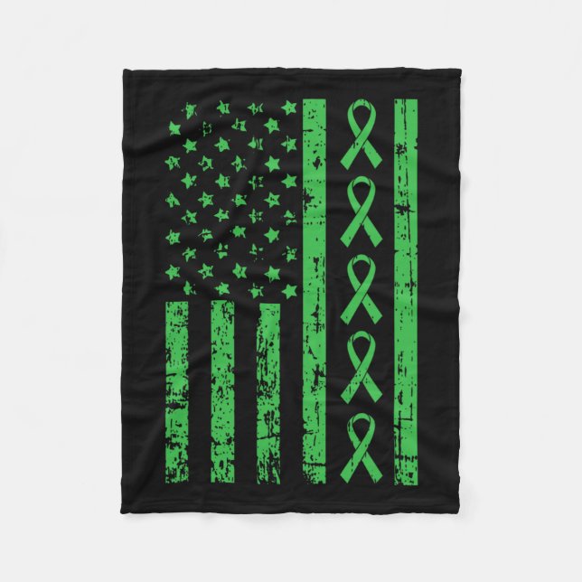 Mama Überleben Nierenerkrankung Bewusstsein Fleecedecke (Vorderseite)