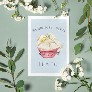 Mama Udon sogar wissen   Karte für die Mama