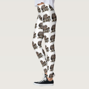 Mama und Baby Capybaras, Leggings