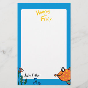 Mama-und Baby-Fisch-Küsse Briefpapier