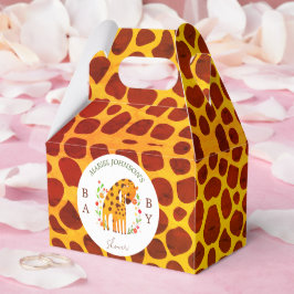 Mama und Baby Giraffe Geschenkschachtel