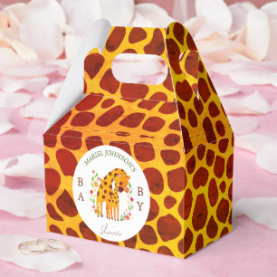 Mama und Baby Giraffe Geschenkschachtel