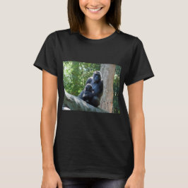 Mama und Baby Gorilla T - Shirt