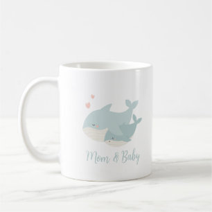 Mama und Baby Kaffeetasse