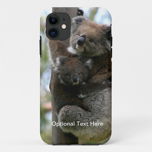 Mama und Baby Koala Case-Mate iPhone Hülle (Rückseite)
