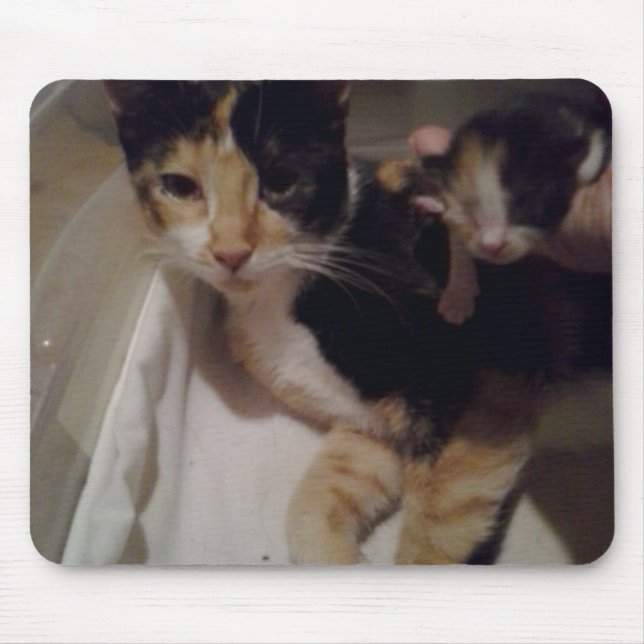 Mama und Baby Mouse Pad Mousepad (Vorne)