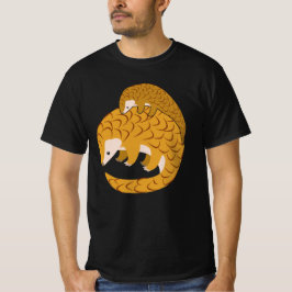 Mama und Baby Pangolin T-Shirt