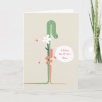 Mama und Baby Schlangen