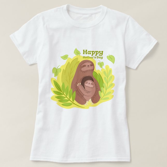 Mama und Baby T-Shirt (Design vorne)