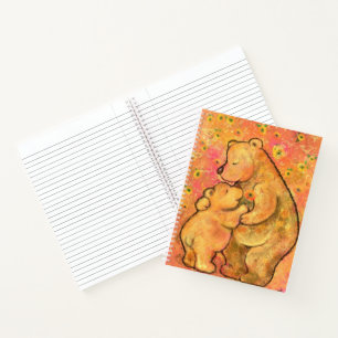 Mama- und Babybears-Notebook Notizbuch