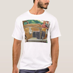 Mama-und des Vaters goldenes Mammutplymouth 1941 T-Shirt