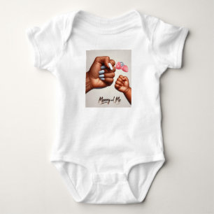 Mama und ich – für immer verbunden baby strampler