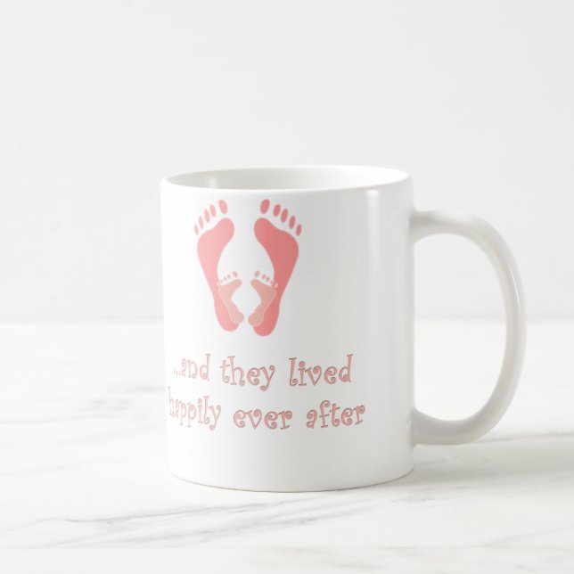 Mama und ich Füße Tasse (Rechts)