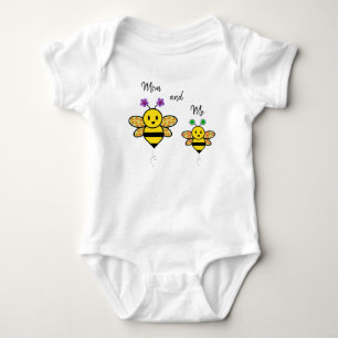 Mama und ich Whimsical Geo Shape Baby Bodysuit Strampler