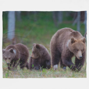 MAMA und KIDS Fleecedecke