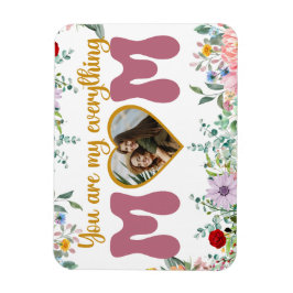 Mama und Kind Liebe Aquarellfarben Muttertag Magnet