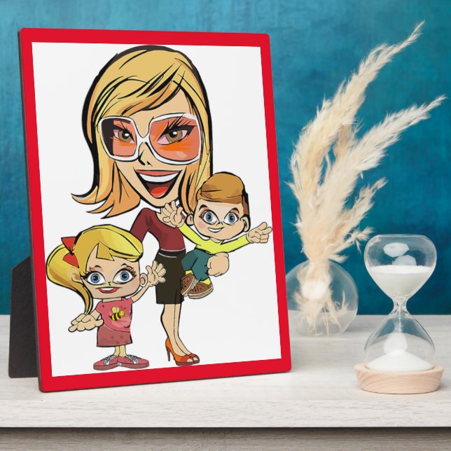 MAMA UND KINDER FOTOPLATTE (Seite)